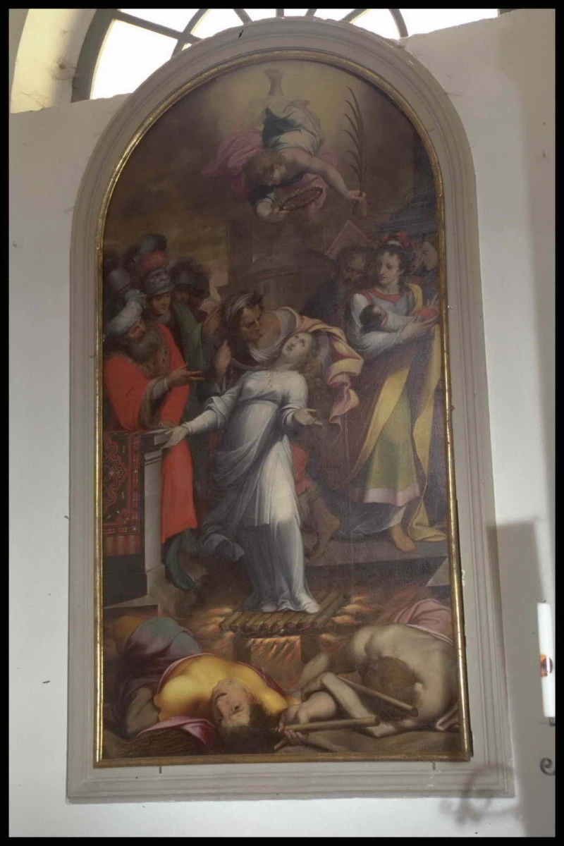 Martirio di Santa Agnese